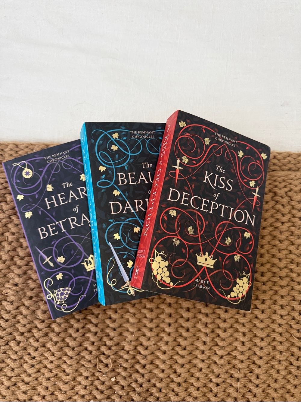 The Kiss of Deception Trilogy Series by Mary E Pearson
